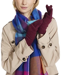 Steve Madden Women's Cozy Touchscreen Gloves, Created for Macy's