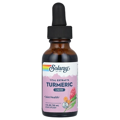 Solaray Vital Extracts Turmeric Liquid 1 000 mg