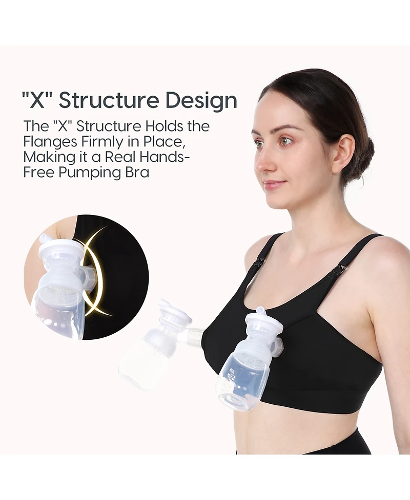 Momcozy Maternity YN08 Hands Free Pumping Bra