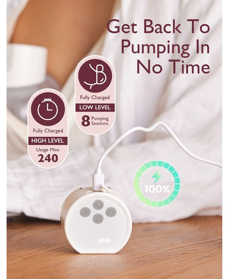 Momcozy Single Wearable Electric Breast Pump | S12