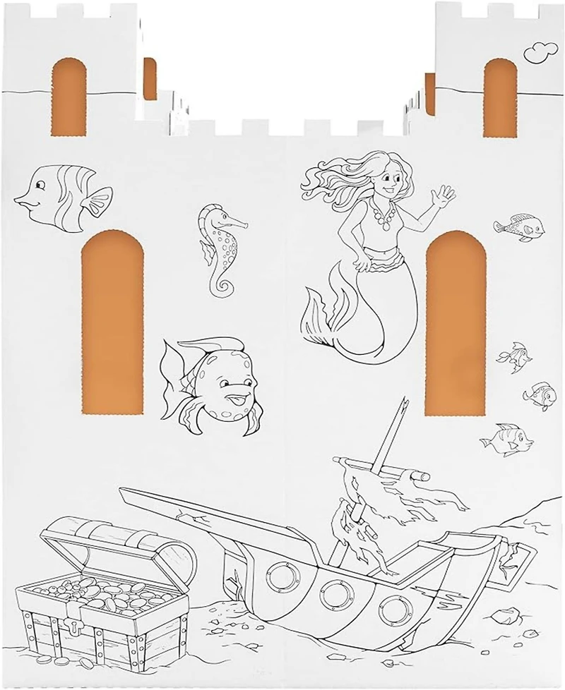 Easy Playhouse Sand Castle Craft Playhouse