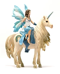 Schleich Bayala Eyela Riding On Golden Unicorn Playset