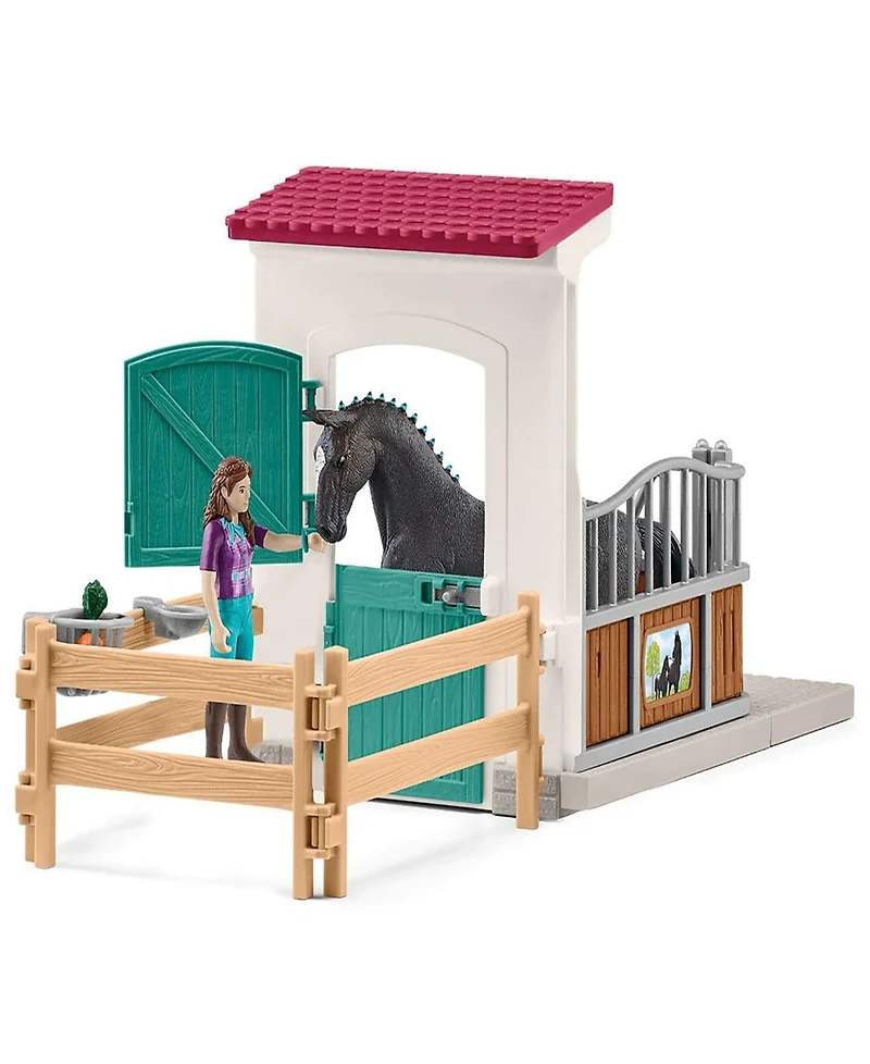 Schleich Horse Club Horse Box - Lisa Storm Figurine Playset