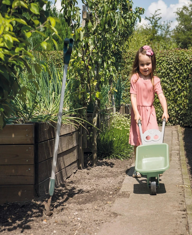 Dantoy Green Garden Wheelbarrow Playset