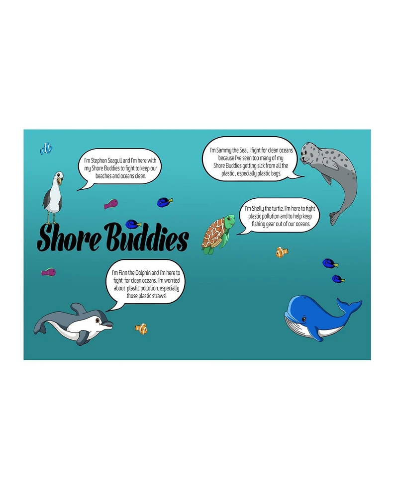 Shore Buddies The Plastic Ocean Children's Picture Book