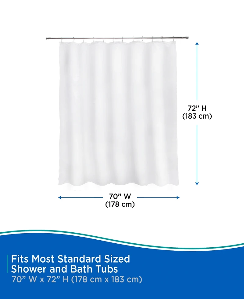 Kenney Fabric Shower Curtain