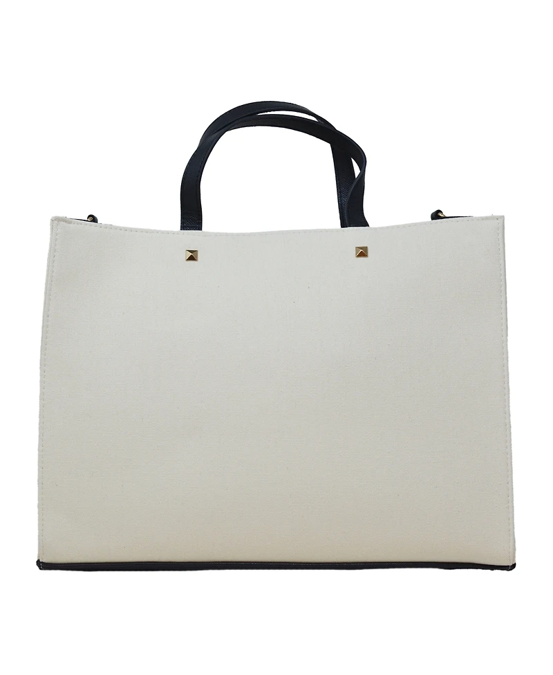 Bebe Rian Canvas Tote Bag