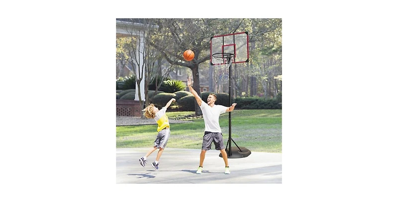 Streamdale Grow-with-Kids Adjustable Basketball Hoop for Indoor and Outdoor Play