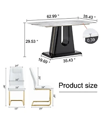 Ultra Modern Dining Table Glamour and Comfort for Your Space