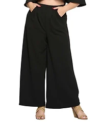 L I V D Plus Rachel Wide Leg Pocket Pants