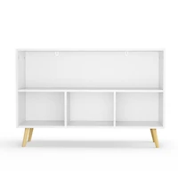 Kids Bookcase with Collapsible Drawers, Toy Storage Organizer
