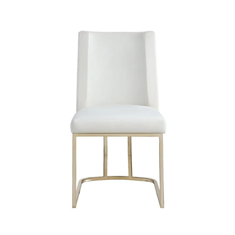 Streamdale Velvet Upholstered Dining Chairs (Set of 2)