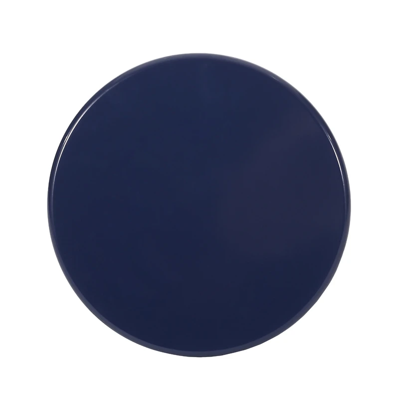 Streamdale Chic Side Table Modern Lines, Durable Iron Frame, No Assembly