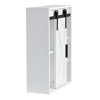 Streamdale Wooden Wall-Mounted Storage Cabinet - Adjustable Door
