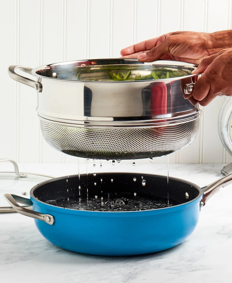 Denmark Tools for Cooks 3-Pc. Aluminum Favorite Saute Steamer Pan