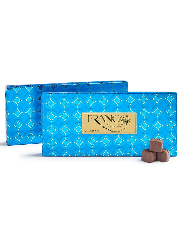 Frango Chocolates 2 Pack Holiday 1 Lb Wrapped Box of Toffee Crunch Milk Chocolates, Created for Macy's