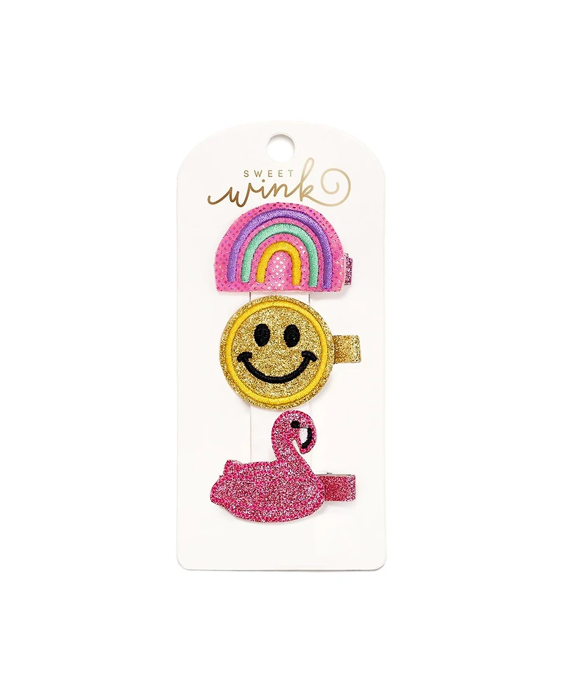 Sweet Wink Girls Summer Fun Clip Set