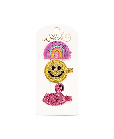 Sweet Wink Girls Summer Fun Clip Set