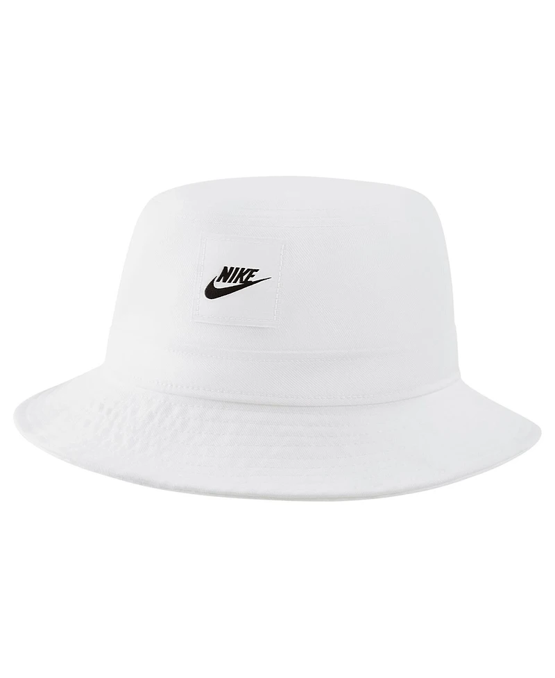 Nike Big Boy's and Girl's White Apex Futura Bucket Hat