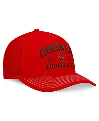 Top of the World Men's Red Louisville Cardinals Carson Trucker Adjustable Hat
