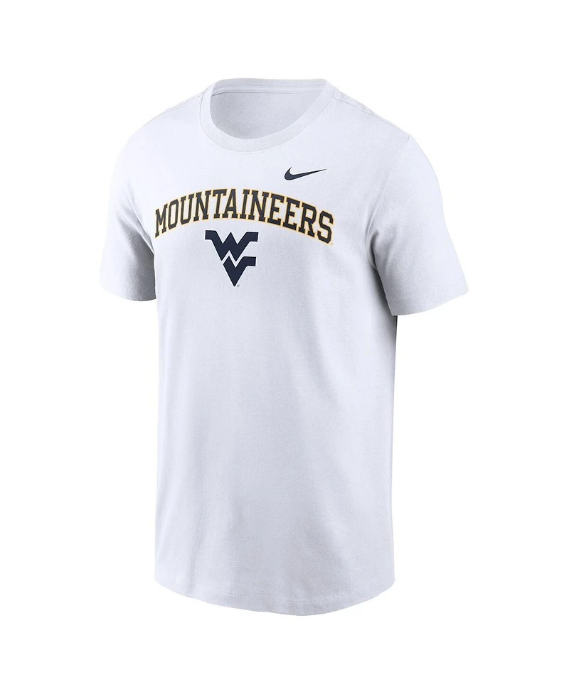 Nike Men's White West Virginia Mountaineers Blitz 2-Hit T-Shirt