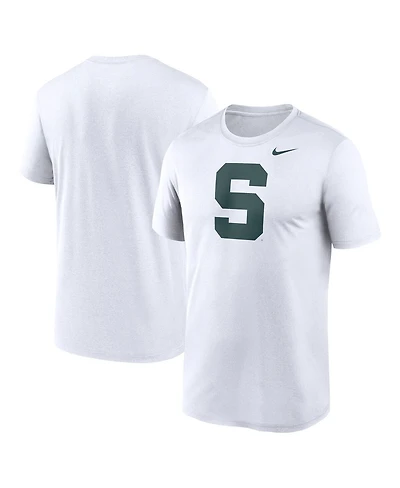 Nike Men's White Michigan State Spartans Primetime Legend Alternate Logo T-Shirt