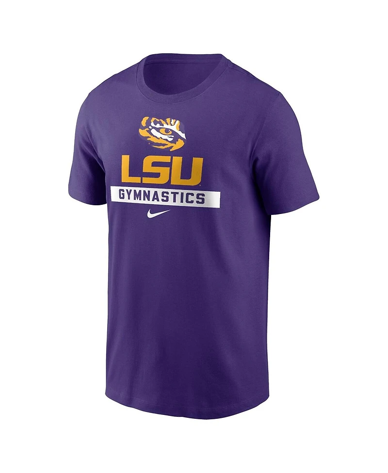 Nike Men's Purple Lsu Tigers Gymnastics T-Shirt