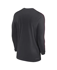 Nike Men's Florida State Seminoles 2024 Sideline Coach Uv Performance Long Sleeve T-Shirt