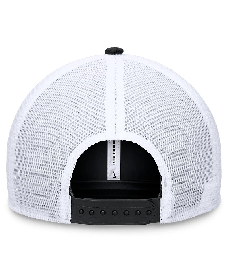 Nike Men's Gold Iowa Hawkeyes Letter Logo Trucker Adjustable Hat