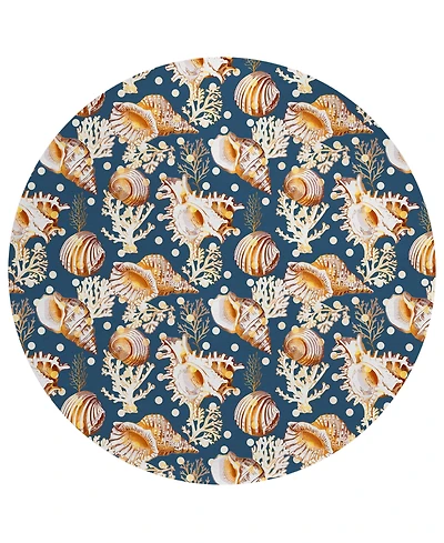 Dalyn Seabreeze Washable SZ6 8'x8' Round Area Rug