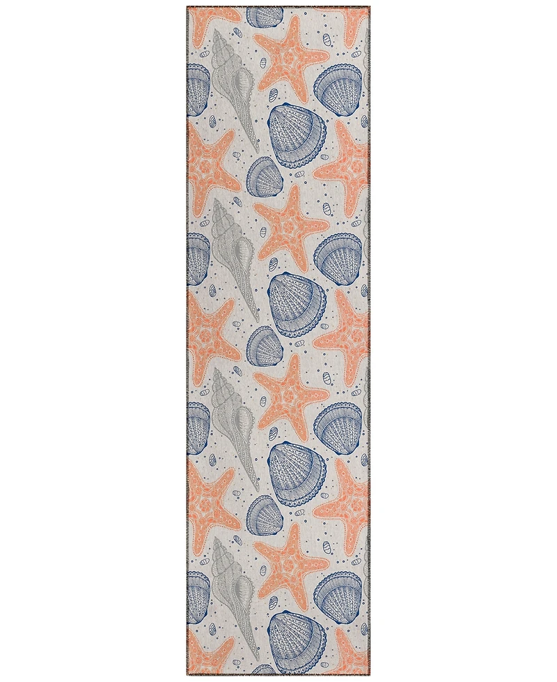 Dalyn Seabreeze Washable SZ4 2'3x7'6 Runner Area Rug