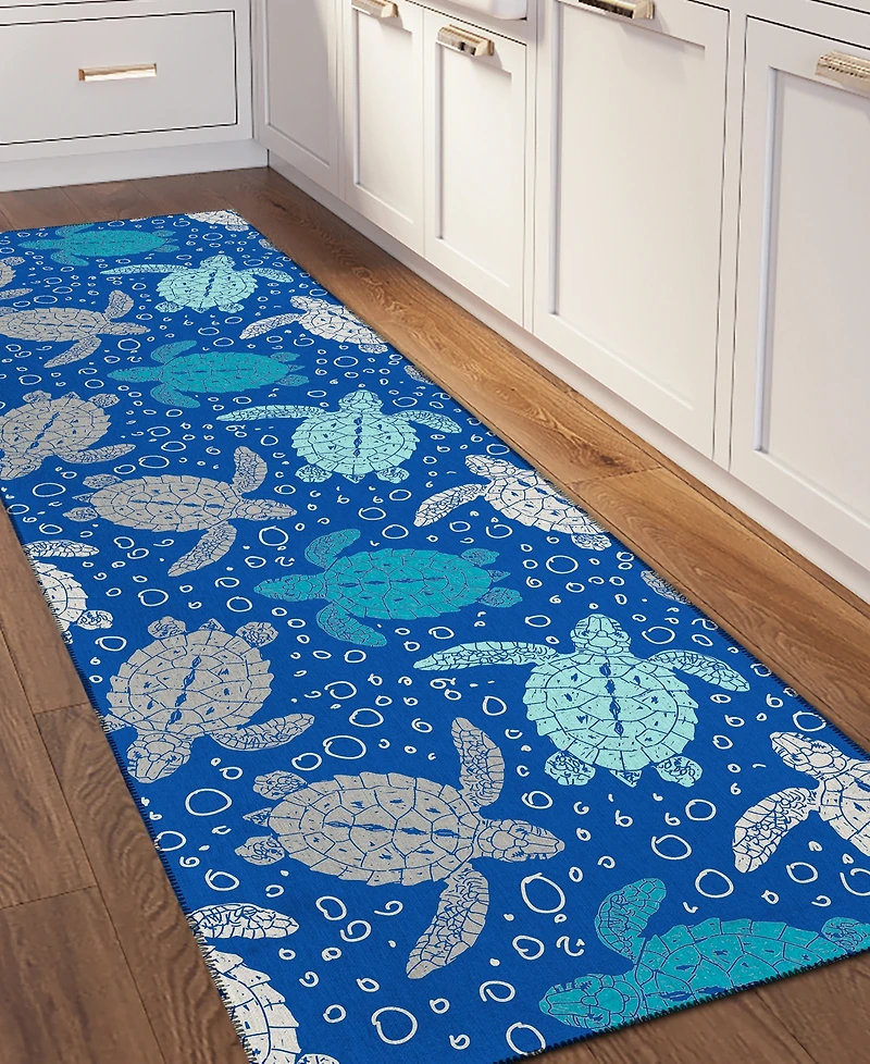 Dalyn Seabreeze Washable SZ13 2'3x7'6 Runner Area Rug