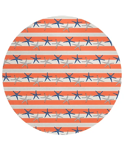 Dalyn Seabreeze Washable SZ12 8'x8' Round Area Rug