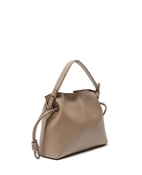 Esin Akan Midi Emma Leather Top Handle Crossbody Bag