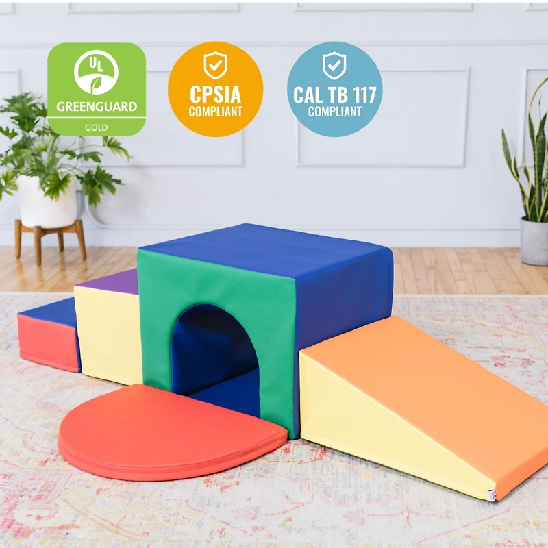 ECR4Kids SoftZone Single Tunnel Maze, Assorted