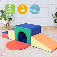 ECR4Kids SoftZone Single Tunnel Maze, Assorted