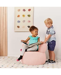 ECR4Kids Sophie Accent Chair, Peacock Blue, 1