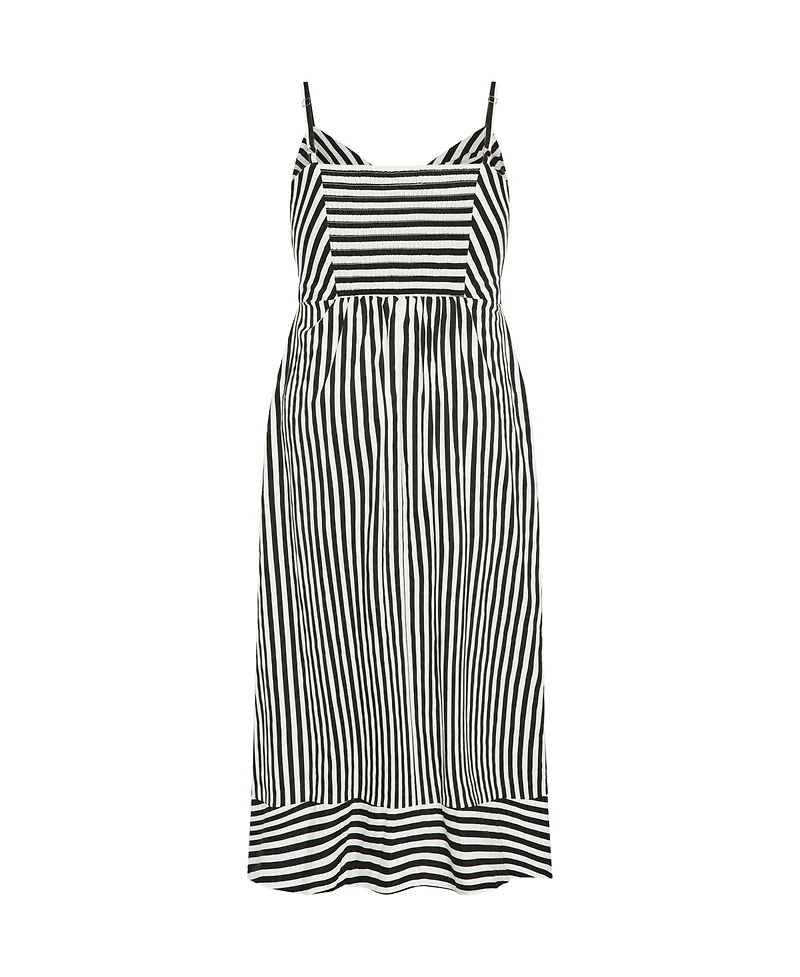 City Chic Plus Stripe Zaya Dress