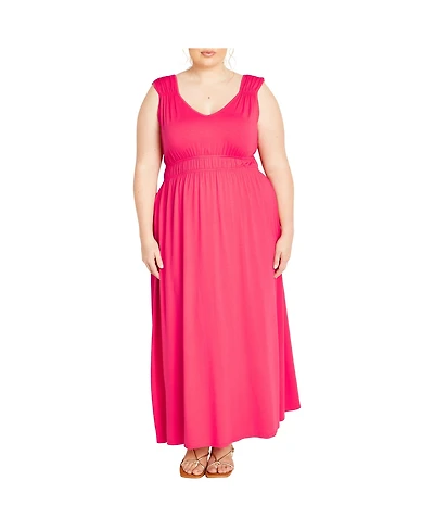 City Chic Plus Lani Maxi Dress