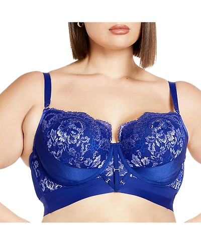 City Chic Women's Plus Alexis Contour Longline Bra