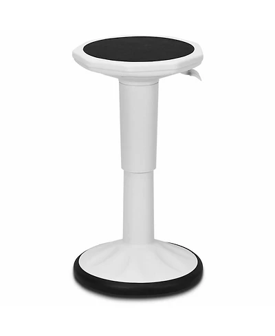 Slickblue Adjustable Active Learning Stool Sitting Home Office Wobble Chair with Cushion Seat