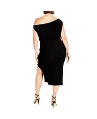 City Chic Plus Paloma Midi Dress