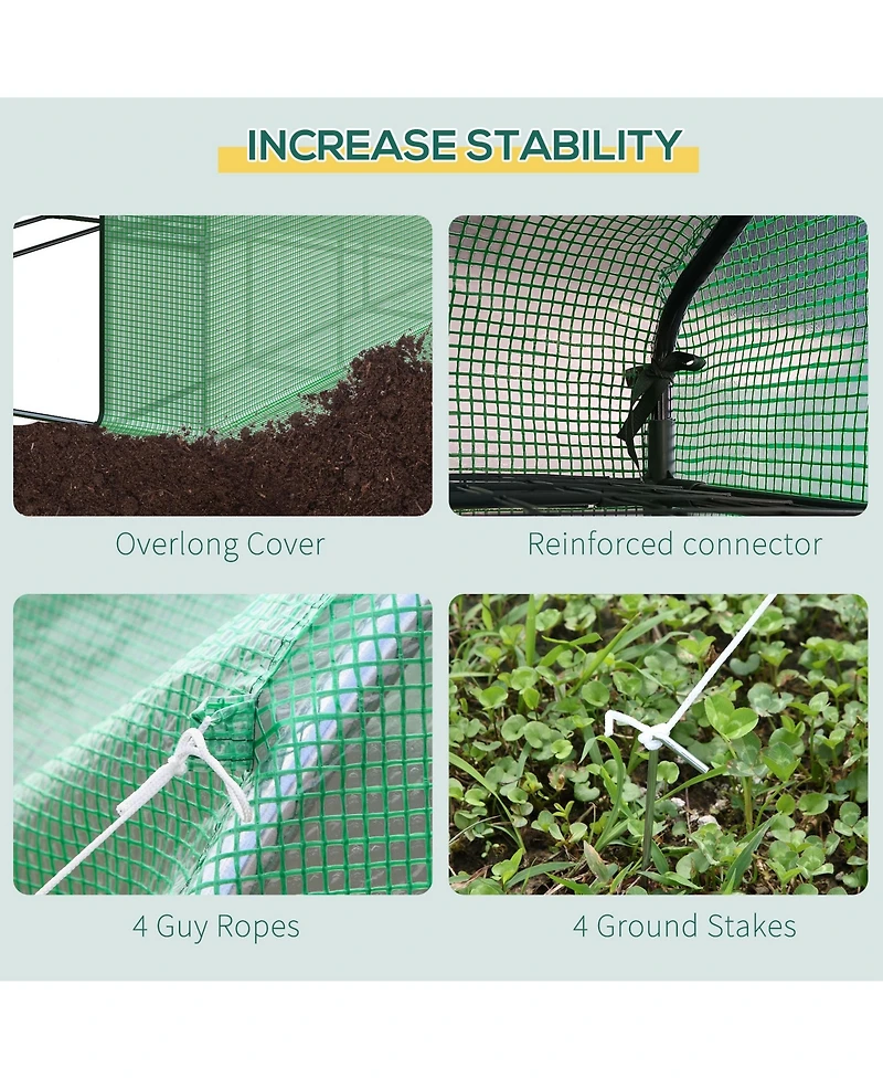 Walk-In Greenhouse Control Environment, Protect Plants, Grow Tropicals