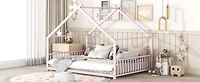 Streamdale Full Metal House Bed, White