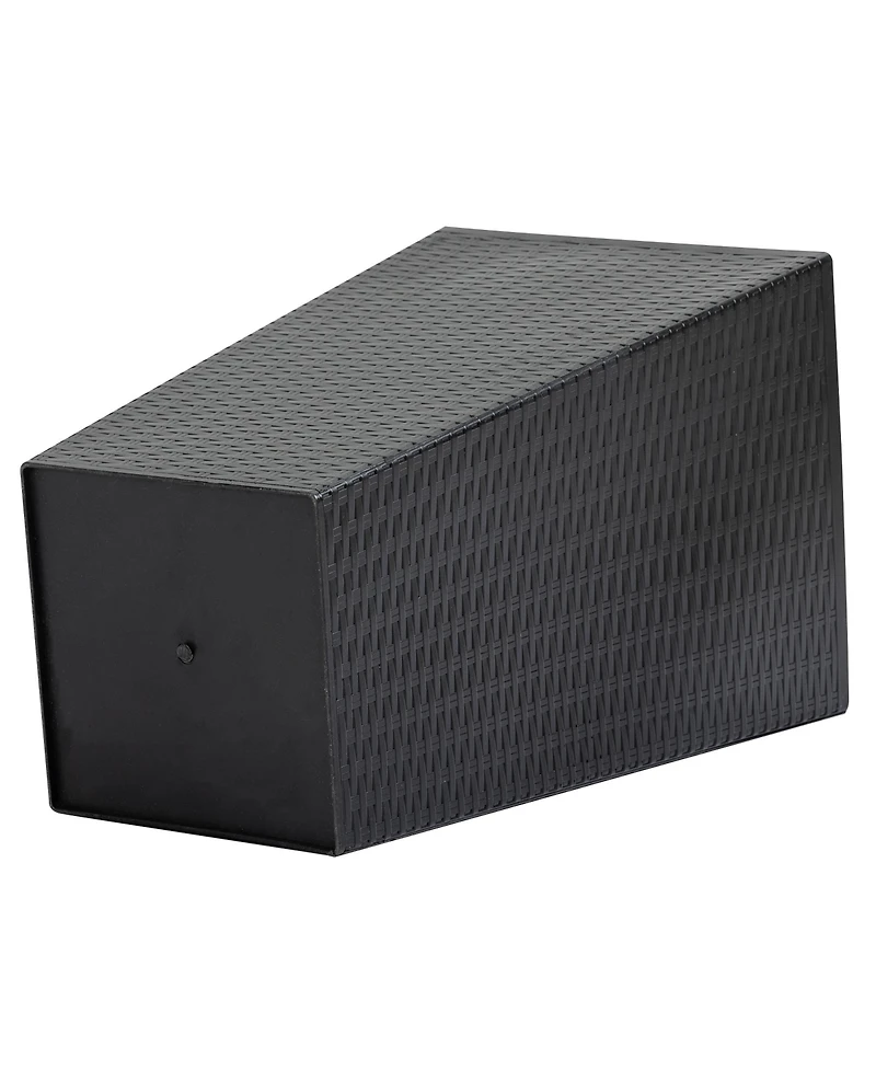 Charming Rattan-Style Planter Trio with Self-Drainage