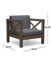 Simplie Fun Modern Accent Chair Easy Assembly, Versatile Design