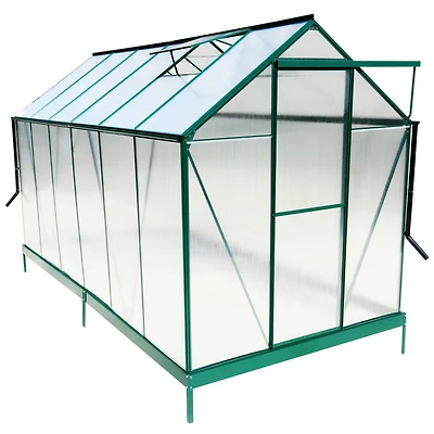 Premium Aluminum Greenhouse for Plant Growth & Ventilation