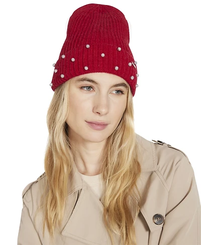 Steve Madden Women's Ballin' Embellished Beanie