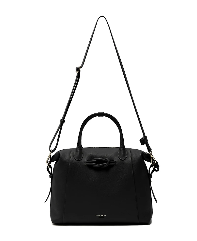 Esin Akan Wimbledon Large Leather Backpack Tote