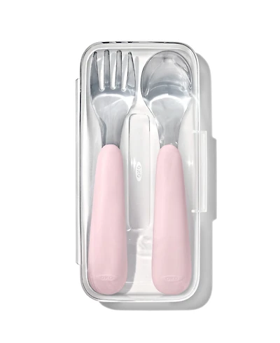 Oxo Tot On-The-Go 2 Pc Fork and Spoon Set